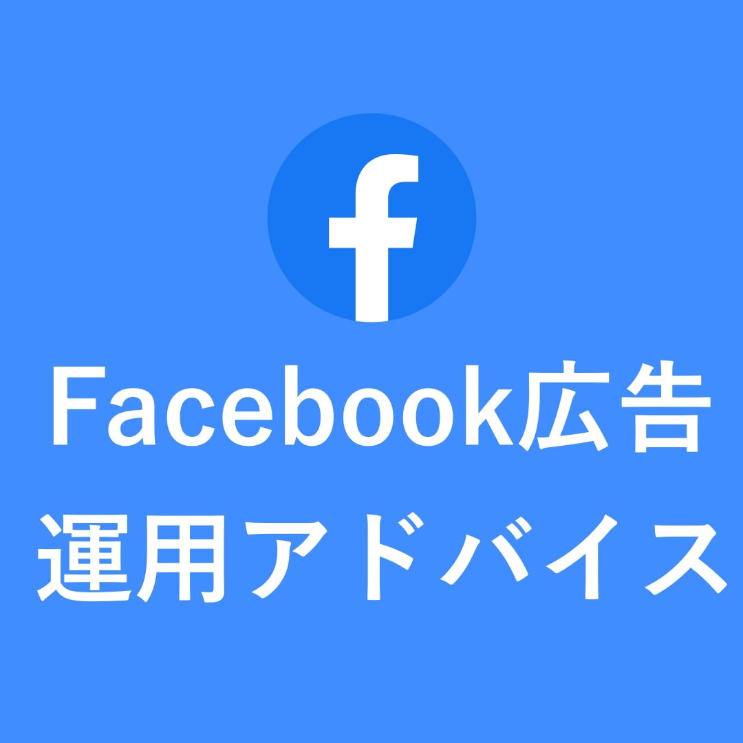 Facebook広告の運用アドバイスします WEBマーケティング歴8年目の運用者がアドバイスします イメージ1