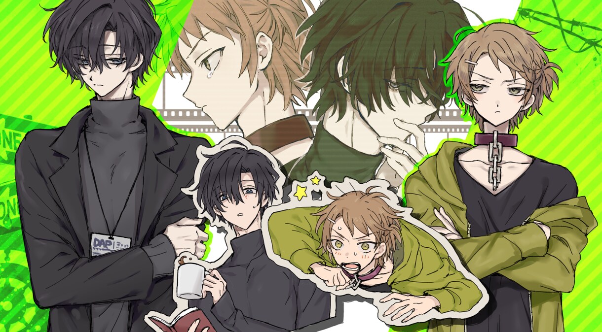 キャラクターデザイン／一枚絵の作成をいたします 貴方のキャラクターを大切に描かせて頂きます♪ イメージ2