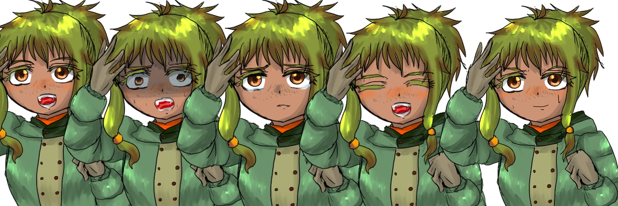 TRPG・ゲーム立ち絵制作をします 絵が描けない人でオリジナルの立ち絵が欲しい人向けへ イメージ2