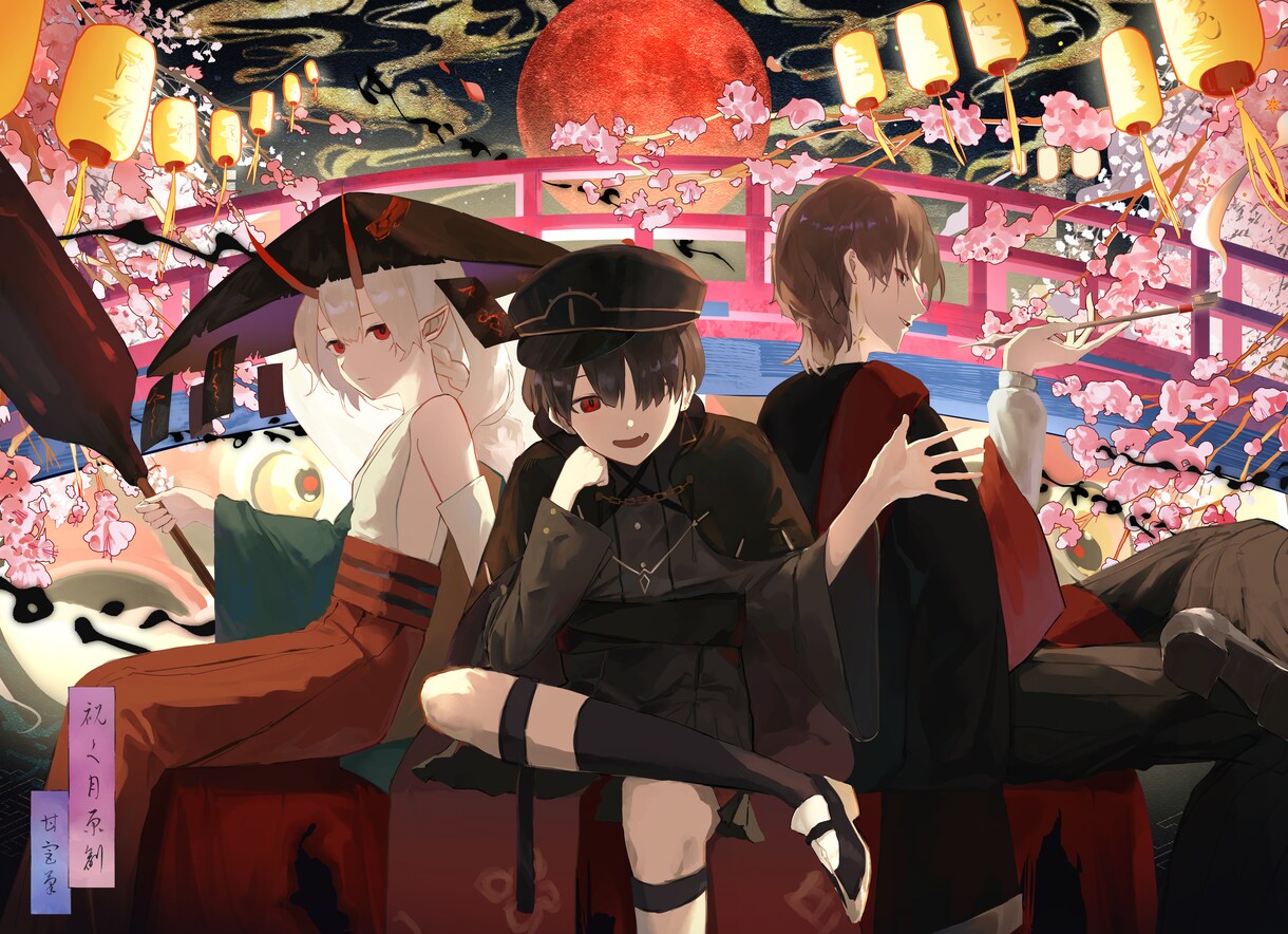 サムネイル等の厚塗りイラストを作成いたします サムネイル・MVイラスト・壁紙 イメージ1