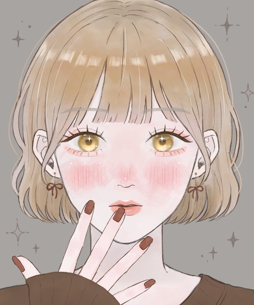 格安！！！可愛くて繊細なアイコンお描きします あなたのSNSを彩る魅力的なアイコンを提供します♩ イメージ1