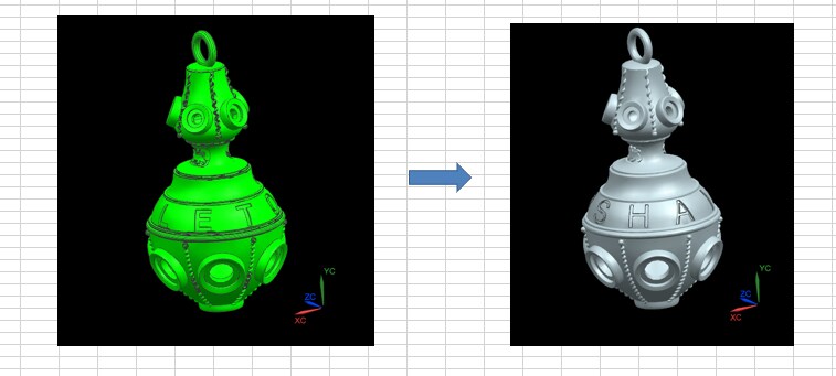 3Dプリンター用データ作成、STLデータ作成します 3Dモデリング＋3Dプリンターでの出力まで対応可能です イメージ3