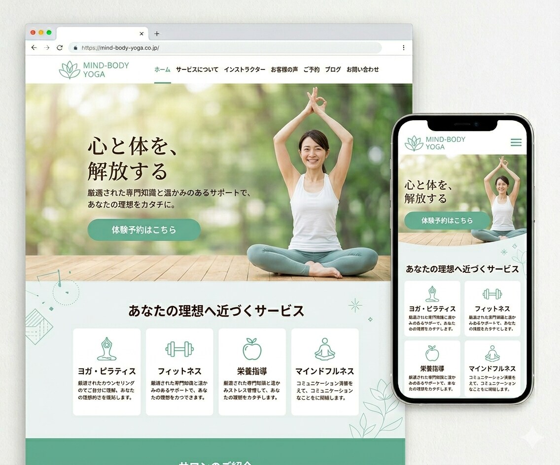 爆速HP制作｜AI活用・修正無制限行います 原稿丸投げOK・最短3日・維持費ほぼ0円 イメージ4