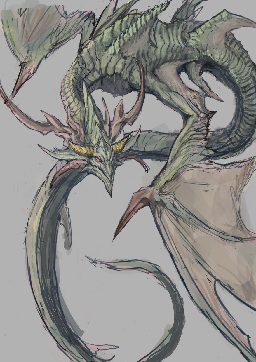 TRPGや創作物に使えるモンスターを制作します 王道のドラゴン、人外などモンスターを生み出します！ イメージ3