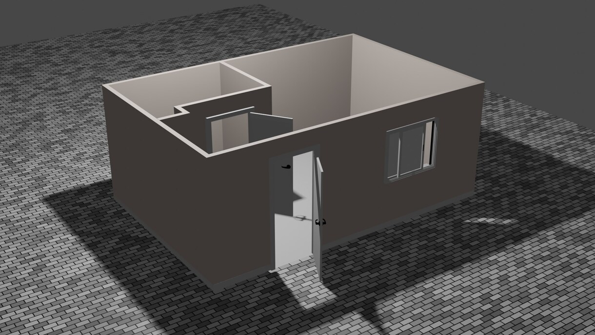 BlenderとAutoCAD2Dで設計をします インテリアや家具をブレンダーで3Dモデリング＆CAD図面！ イメージ3