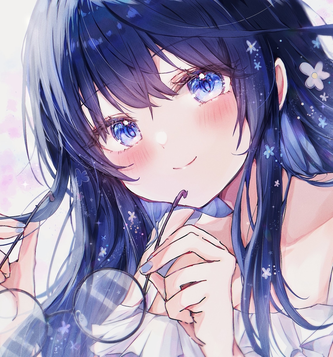 可愛くて華やかなキラキラアイコン描きます 自由に決めた色や雰囲気でアイコン描きます イメージ2