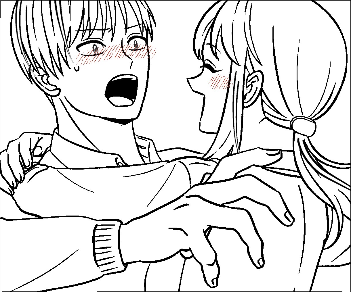 人物のカラーイラスト塗り分けます 少しでも早く納品したい！細かい調整は自分でしたい！そんな方へ イメージ4