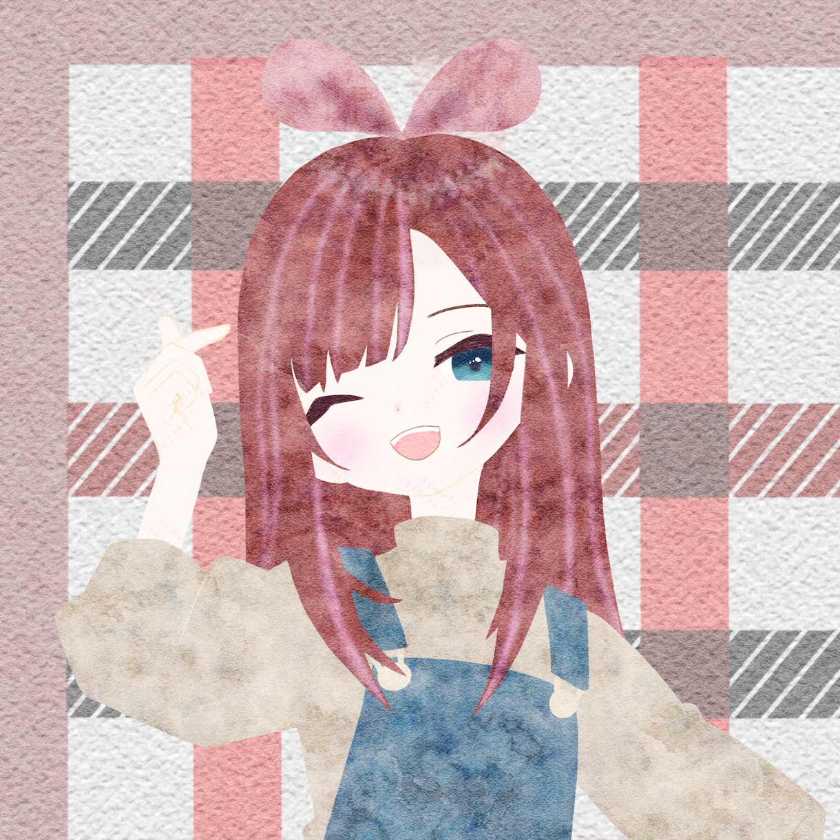 絵本の挿絵のような、人と被らないイラストを描きます ほぼ主線なし×アナログ風の可愛い萌え系イラストを描きます♪ イメージ3