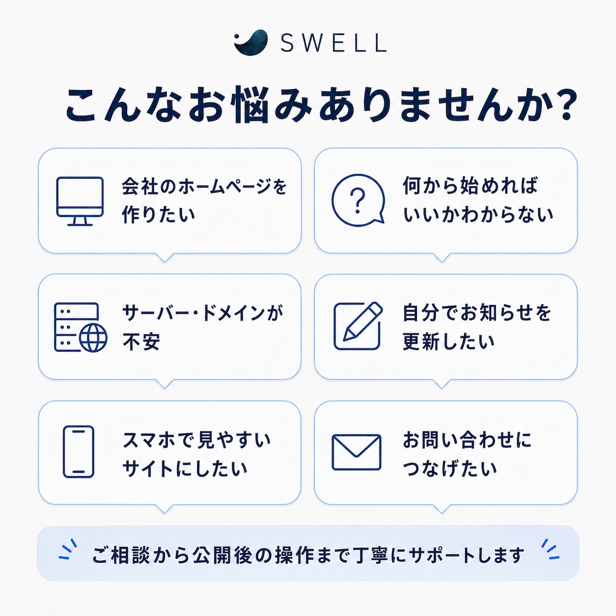 SWELLで女性向けホームページを制作します 心理学×デザイン｜テンプレートにならないデザインでご提供！ イメージ4