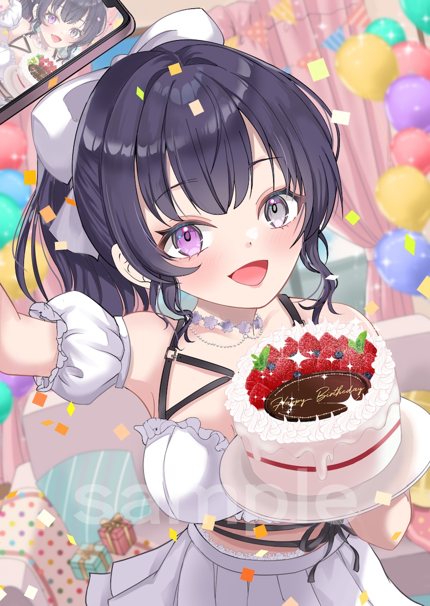 アイコン、一枚絵☆立ち絵、目を引くイラスト描きます サムネ、MV、live2D,YouTube、歌ってみたなども イメージ1
