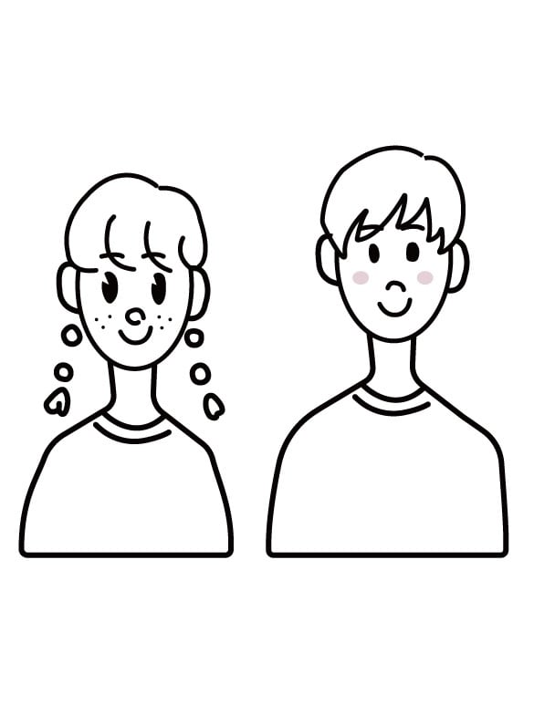 似顔絵を作成します 自分用や友達や家族、恋人へのプレゼントへどうぞ イメージ1