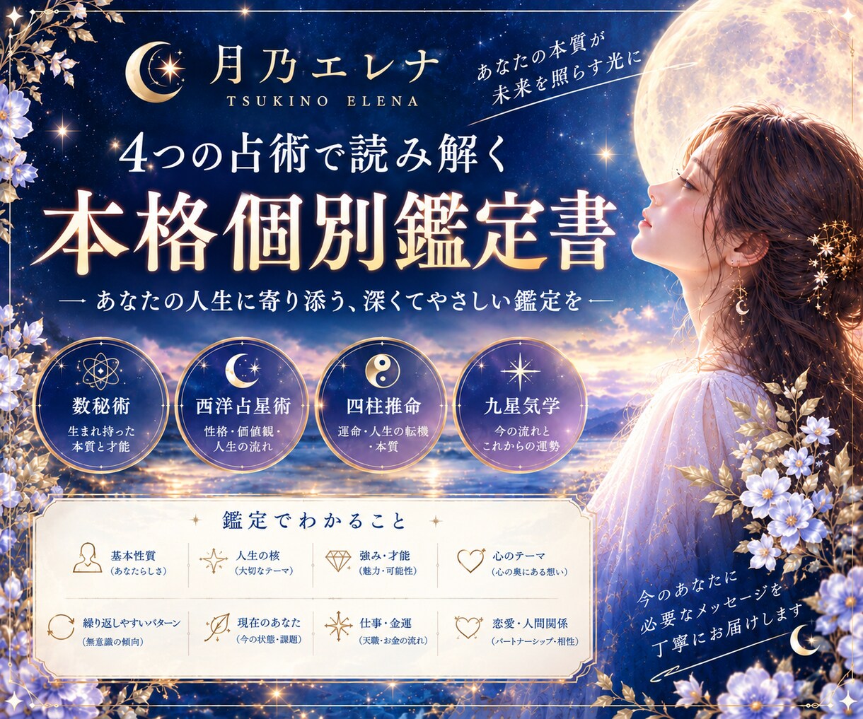 あなたの今とこれからを深く読み解きます 自分・仕事・恋愛・人間関係を深く見つめます イメージ1