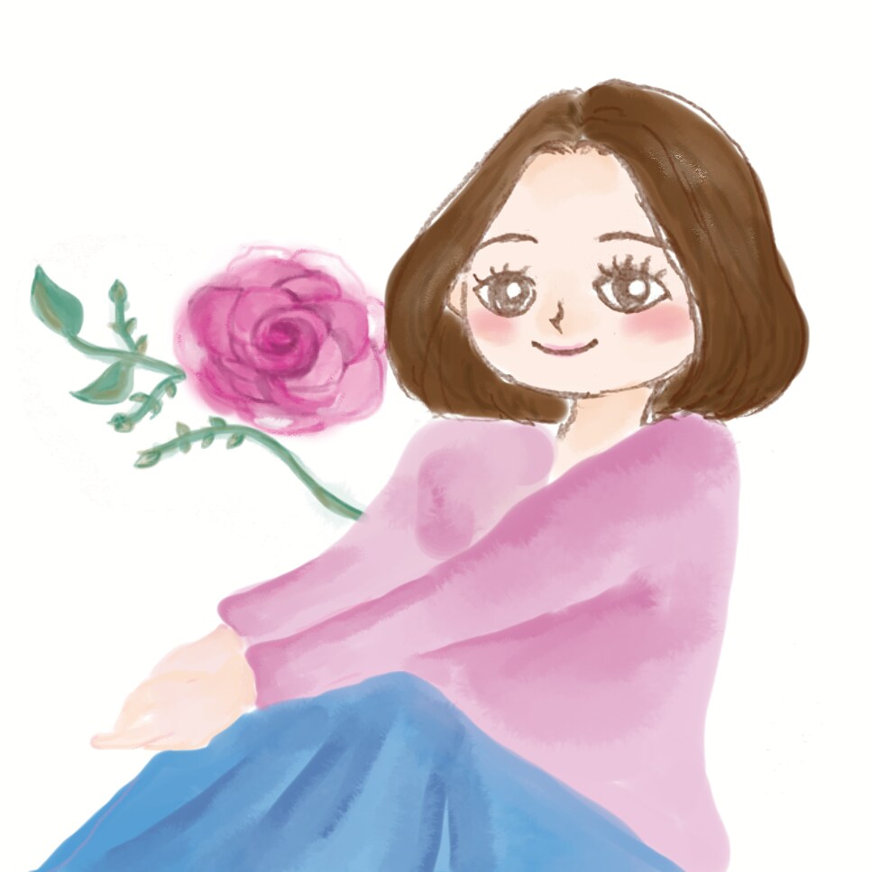 大人な雰囲気アイコン、イラスト描きます 落ち着いた女性の可愛いアイコンいかがですか？ イメージ3
