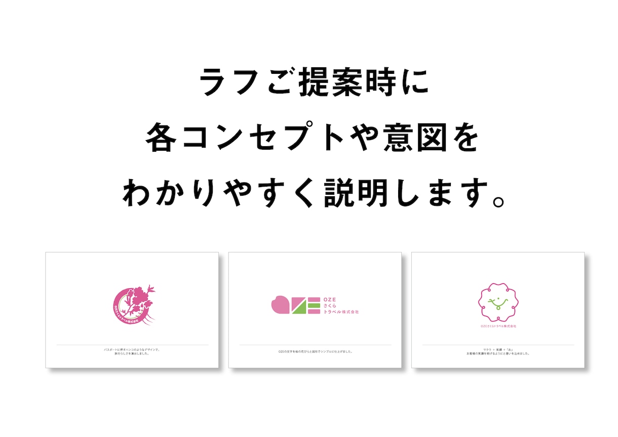 あなたの魅力を伝えるロゴを考えて制作いたします 「どんなロゴを作ったらいいかわからない…」という方に。 イメージ2