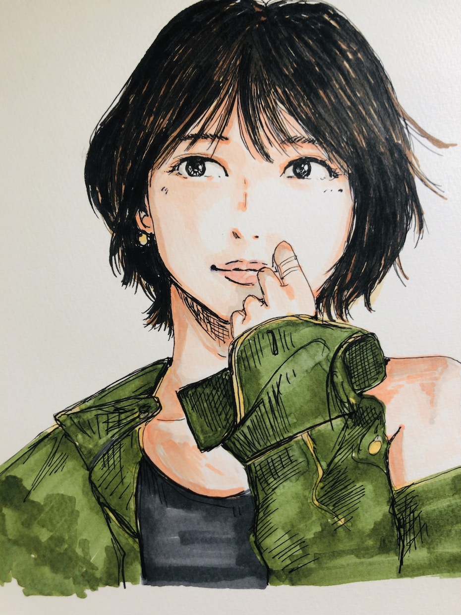 世界に一つだけの似顔絵描きます ハッピーな気持ちになる似顔絵、心を込めて描きます♪ イメージ4