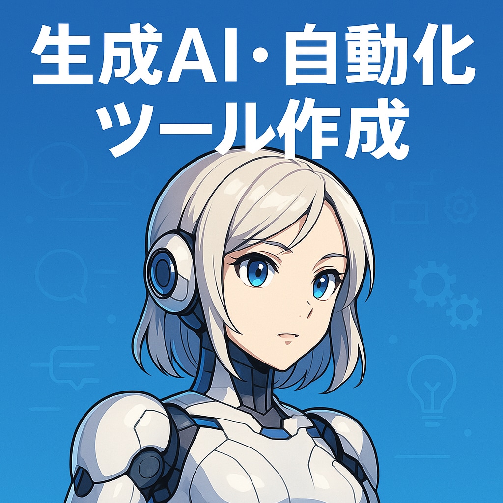 ChatGPT・AIツール・自動化ツール作成します 生成AIで自動応答や効率化！オリジナルAIツールを開発します イメージ1