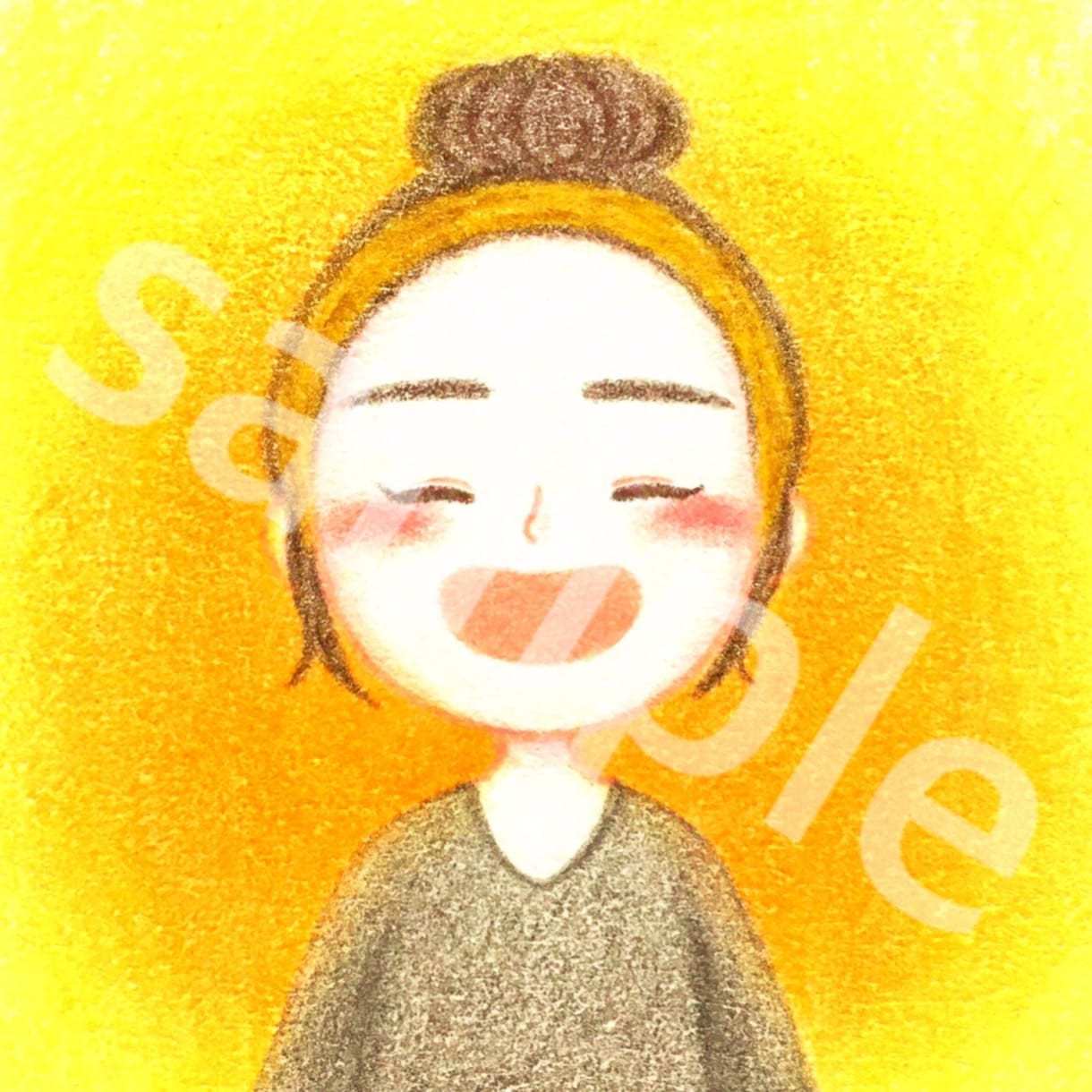 まんまるかわいい似顔絵を描きます 丁寧さとスピード感を大切にしてます◎ イメージ2
