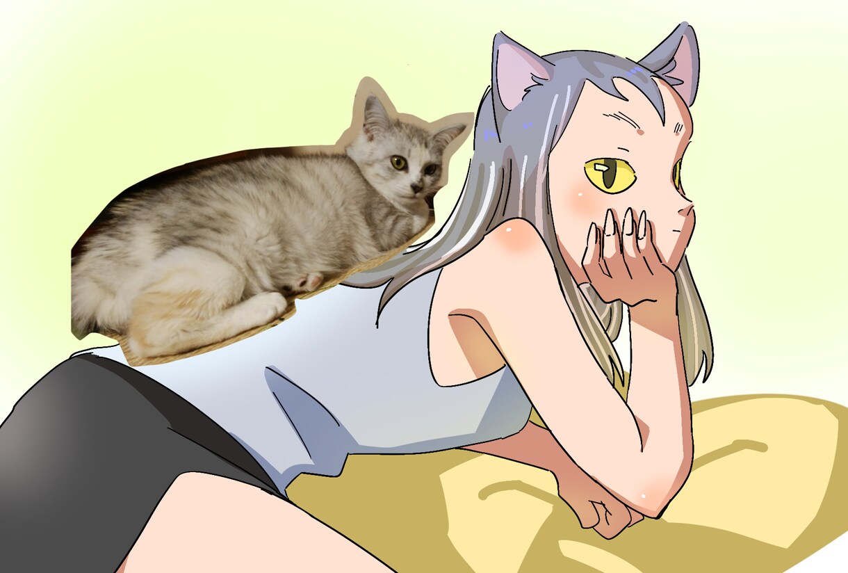 あなたのかわいいペット、擬人化イラストにします 動物を擬人化してイラストにします！ イメージ2