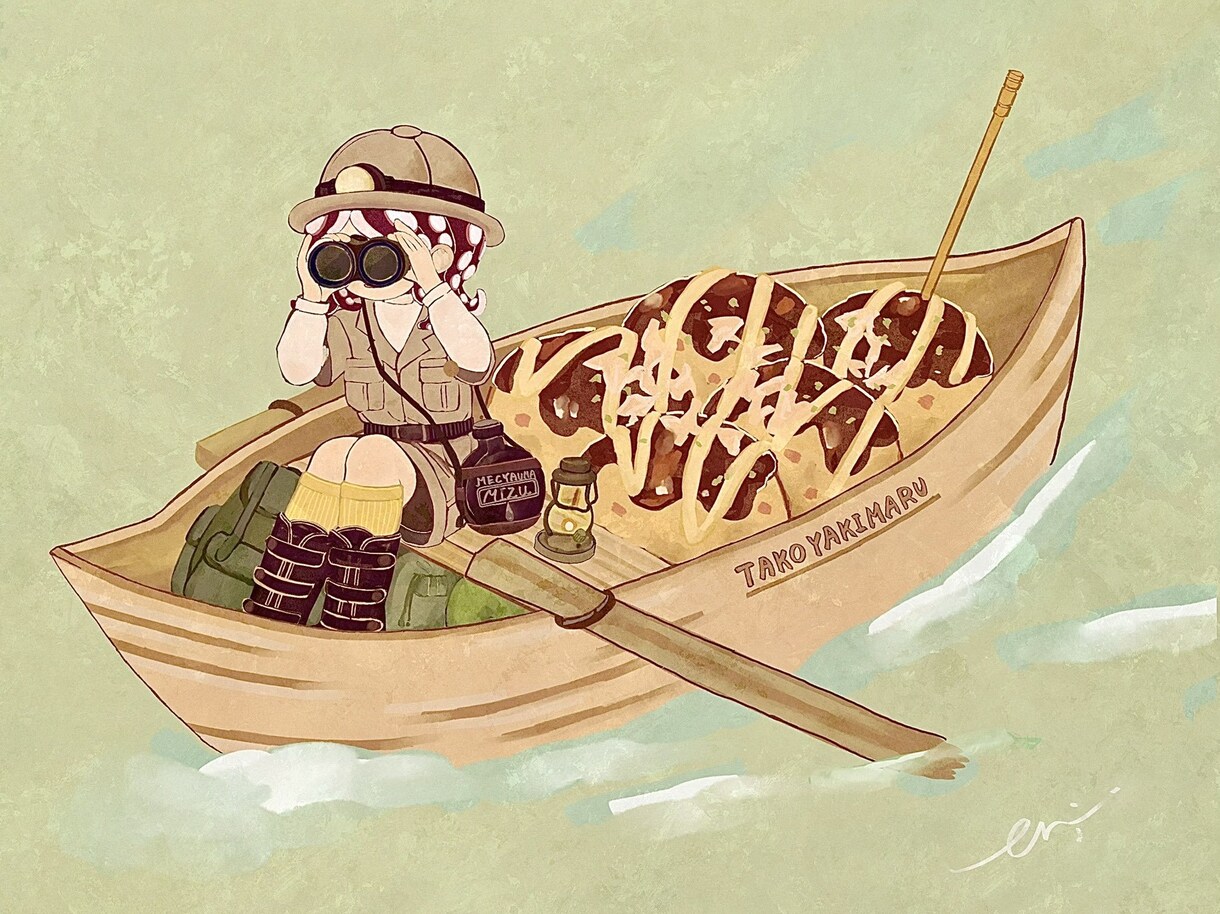 可愛いくて暖かいイラストを提供します 食べ物、飲み物などをモチーフにした女の子のイラストを描きます イメージ7