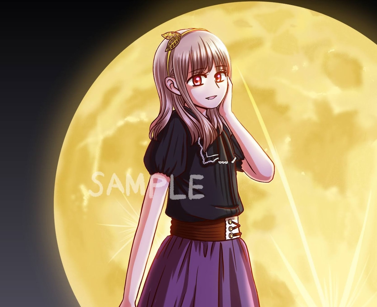 可愛い洋服の女の子イラスト描きます SNS用アイコンや挿絵にどうぞ！ イメージ4