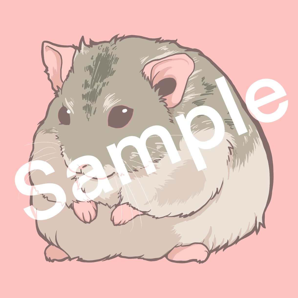 動物イラストアイコンアバターイラスト作成します 可愛い動物イラストでアイコンを彩ります♪ イメージ4