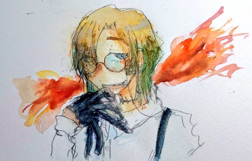 水彩ハガキを描きます オリジナルキャラクターのハガキを作りませんか？ イメージ1