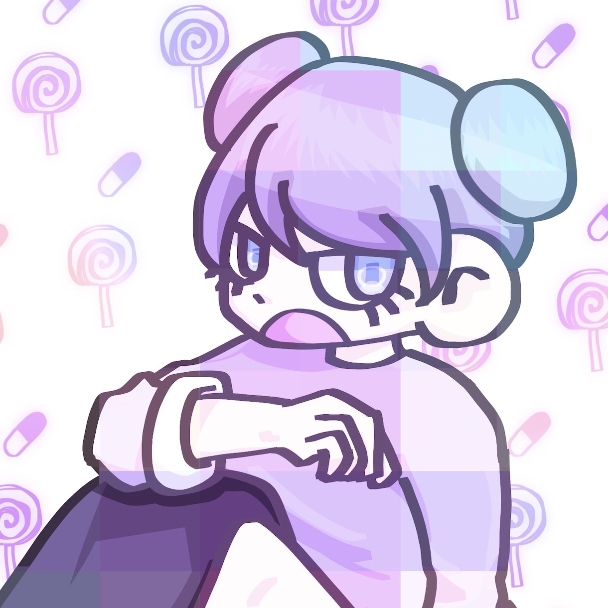 絶対他人と被らない!?ポップなイラストを描きます ポップでかわいいイラストが売りです♡ イメージ7
