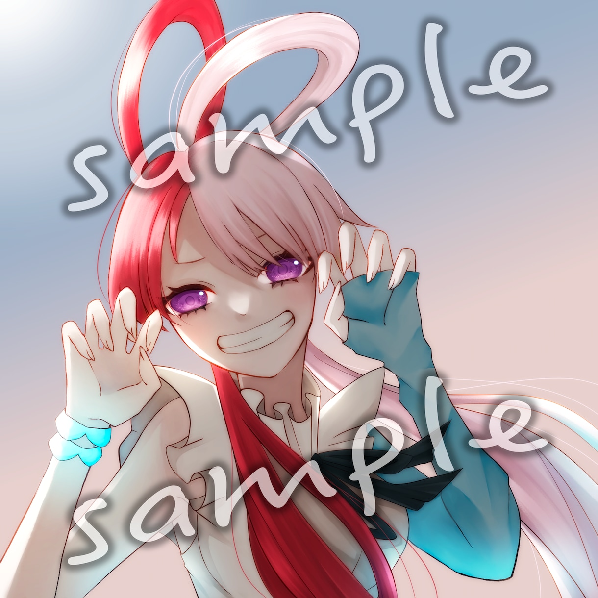 綺麗なイラスト描かせていただきます アイコン、動画、サムネイル、ヘッダーもご依頼お待ちしてます！ イメージ2