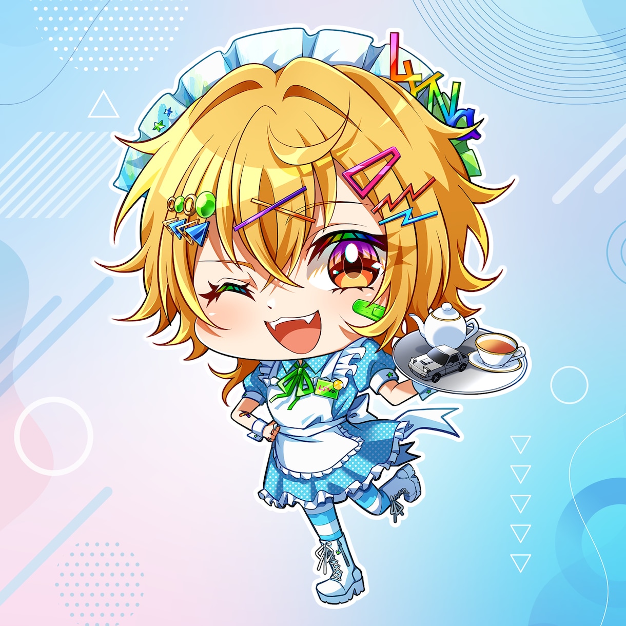 ミニキャラ描きます プニっとしたほっぺのミニキャラを制作します！ イメージ2