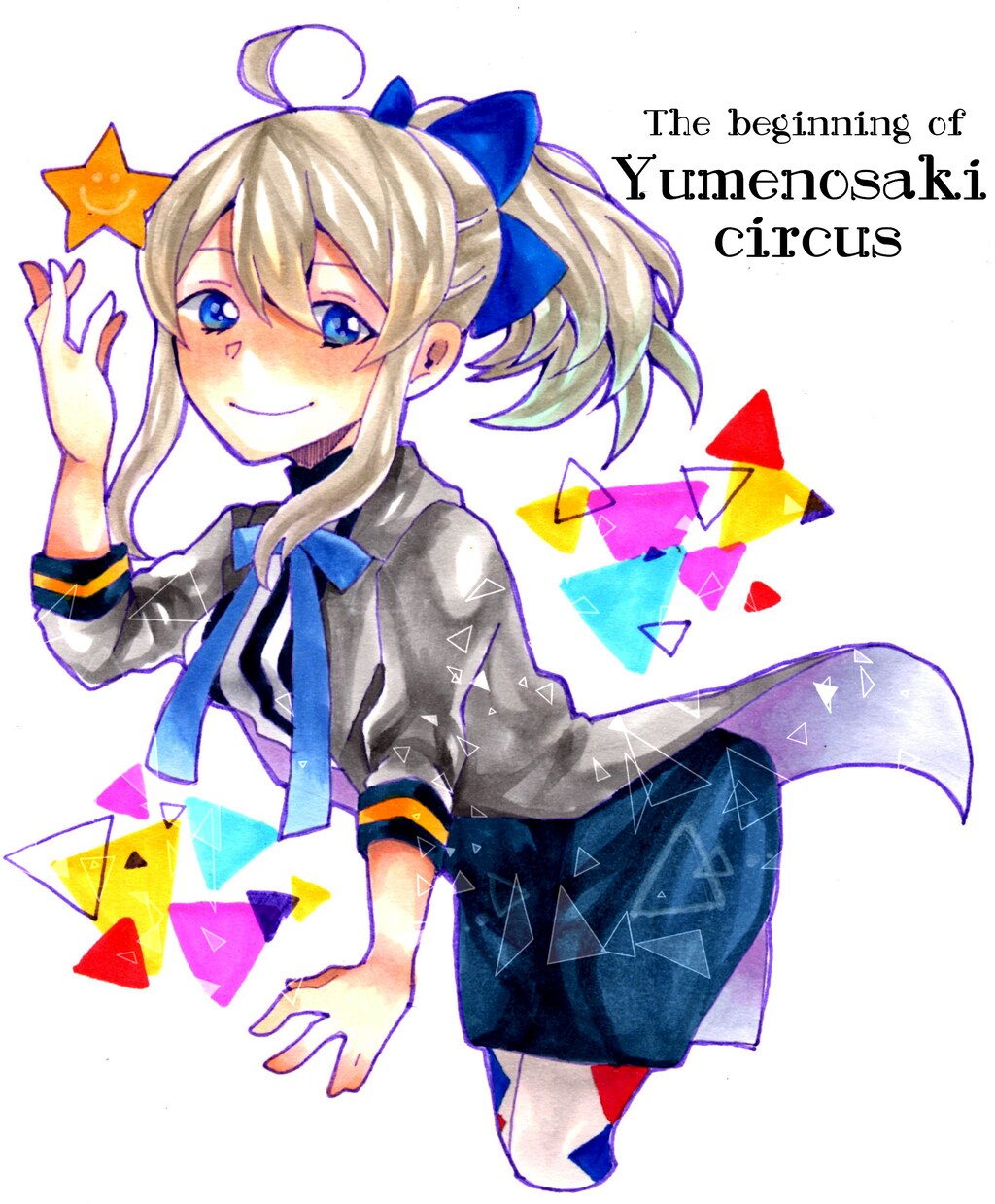 アナログで女の子を描きます コピックの鮮やかな発色のイラストをお求めの方に！ イメージ5