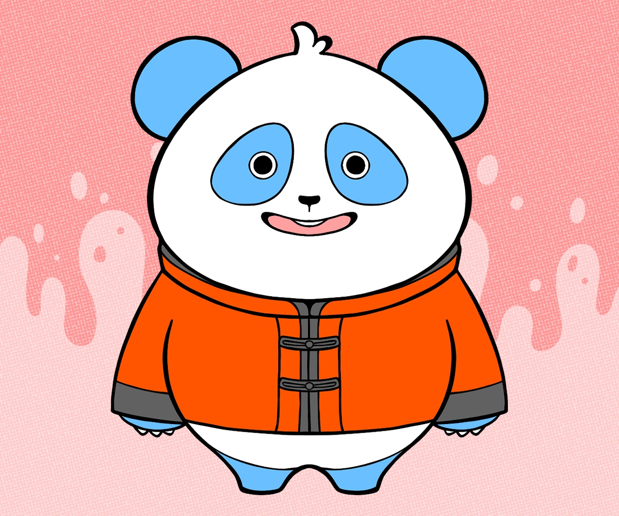 商用可◯かわいい動物キャラクターデザインします 個性◎手描き文字入りのロゴにすることも可能です ! イメージ9
