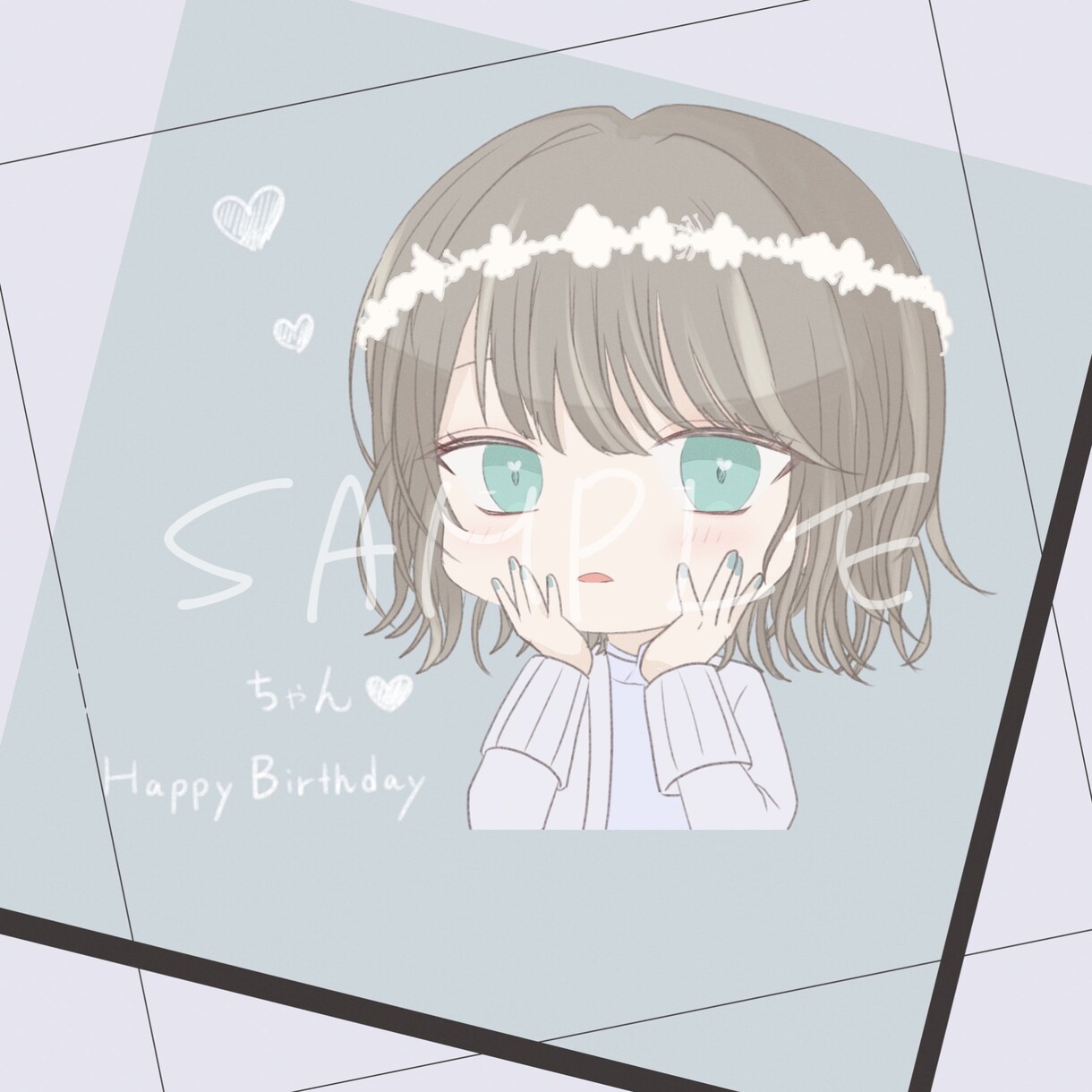 デフォルメSNSアイコン作成します 女の子男の子もどちらも描くのが好きです。 イメージ1