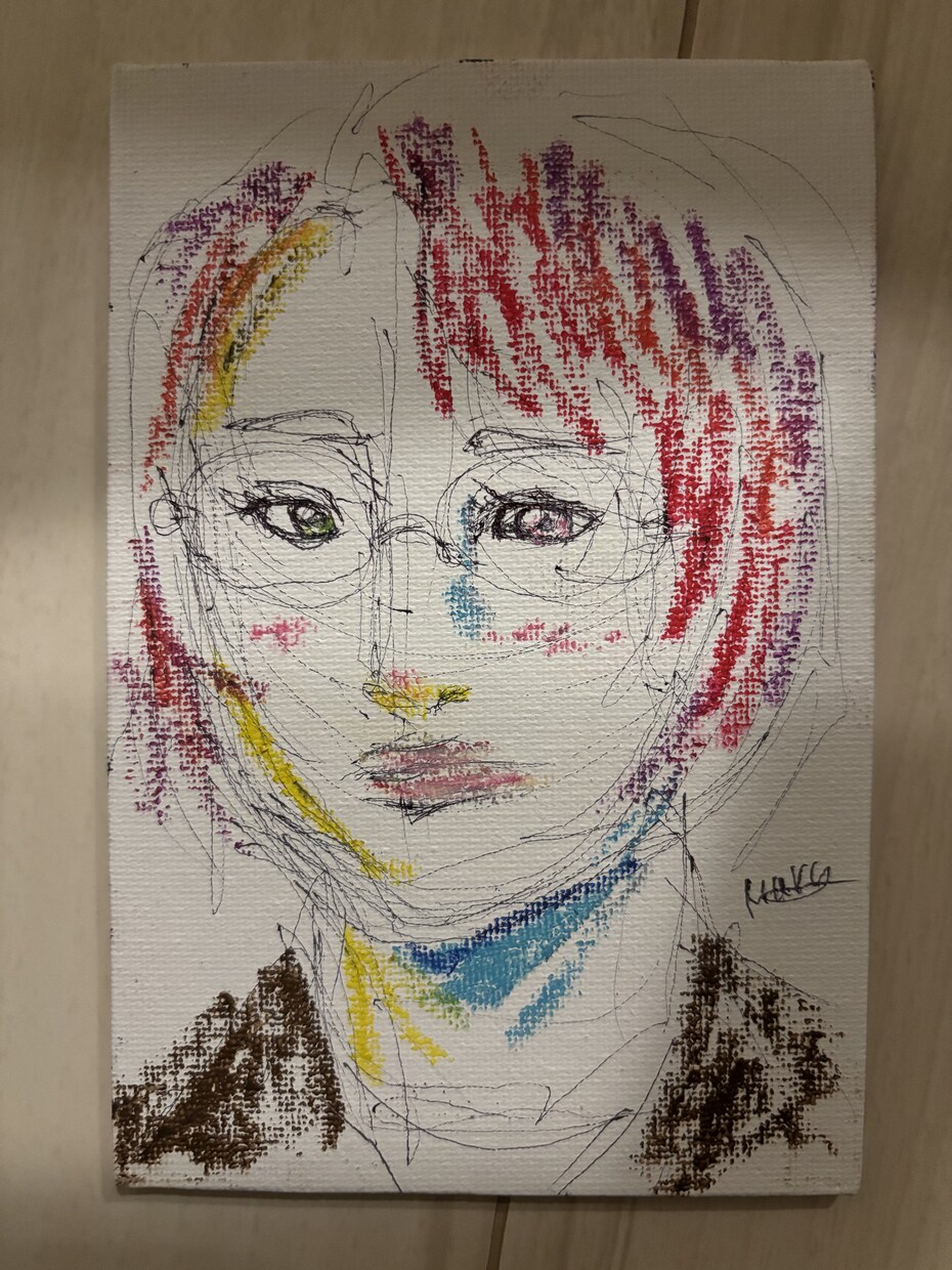 一発描きの一点物似顔絵を描きます 飾れる。残せる。写真では写らない“空気”まで描きます。 イメージ1
