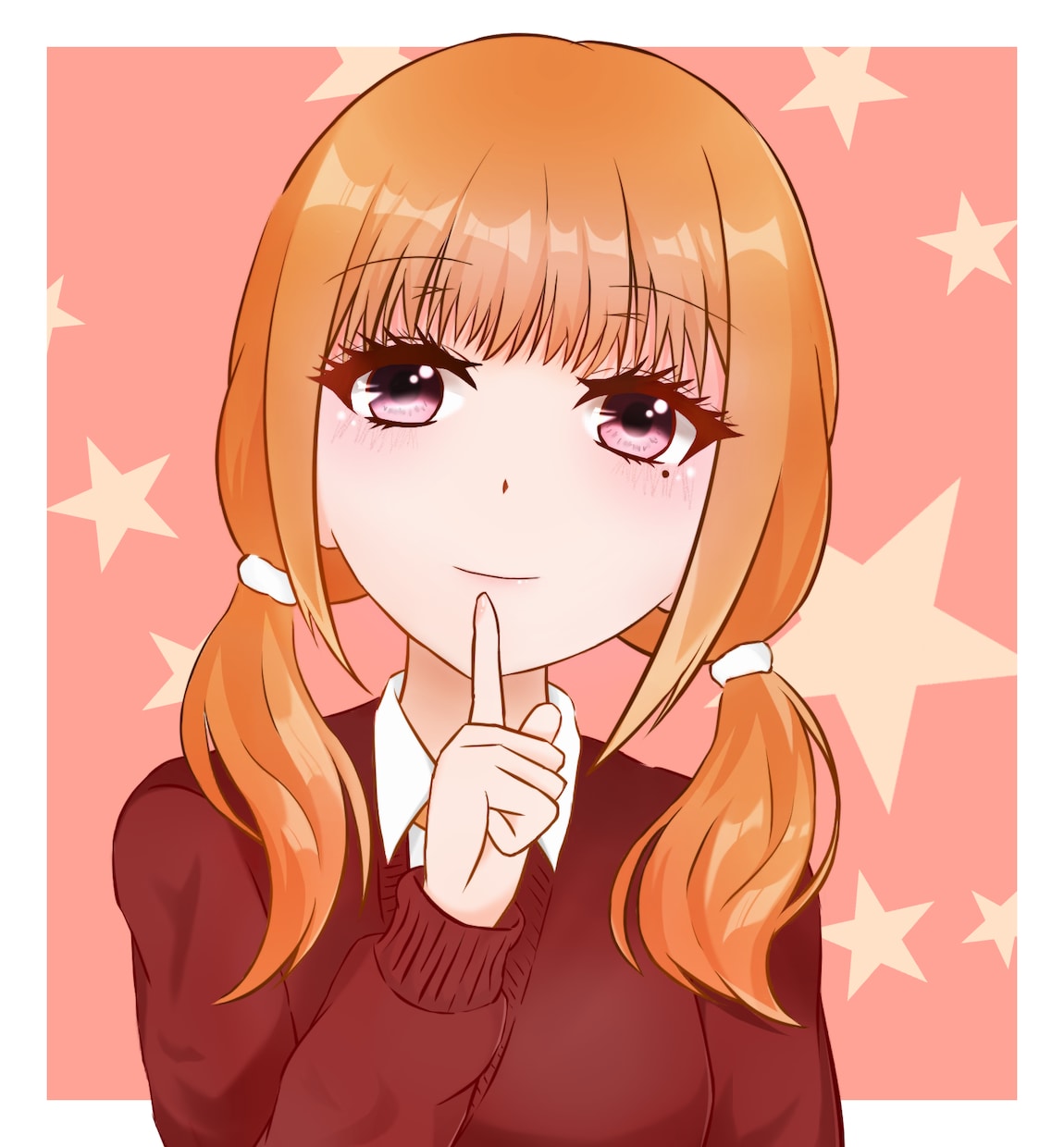 アニメ調2次元イラスト、制作します あなたのオリキャラや分身、イメージイラストなど描きます！ イメージ1