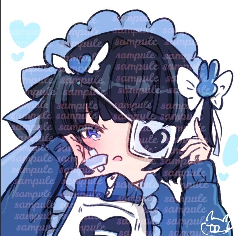早期納期可能☆アバターイラスト制作できます ラフ修正は無限OK！次回リピート価格可能です！！ イメージ8