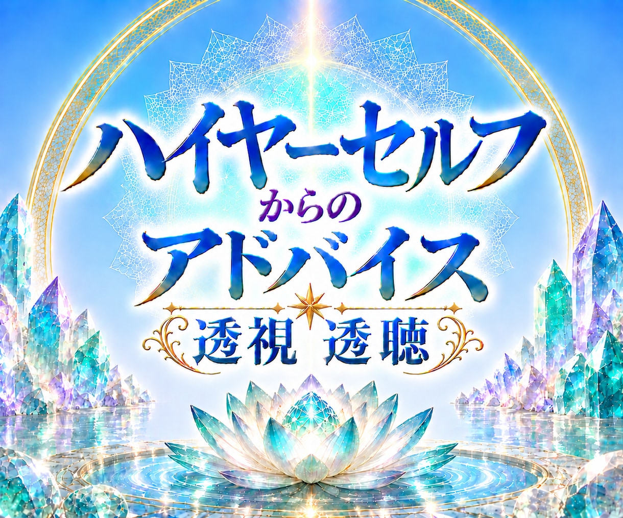 霊視透視・透聴鑑定ハイヤーセルフがアドバイスします チャネリング✨ハッキリ聴こえる♡霊感・潜在意識を言語化・占い イメージ1