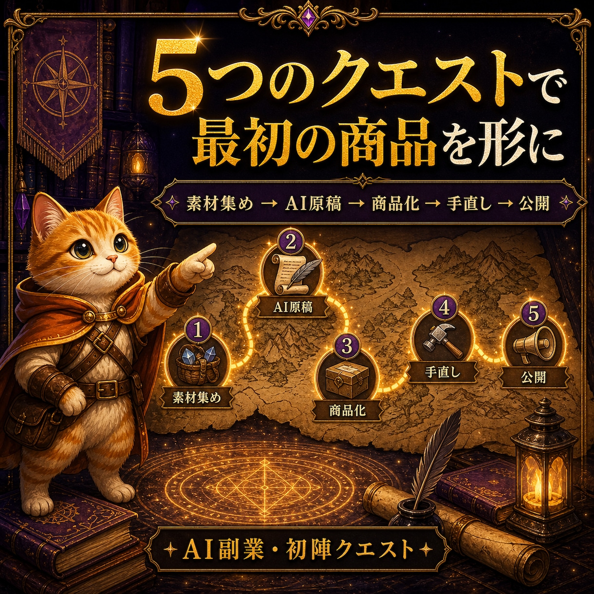 AI副業初心者のnote商品づくりを3日伴走します 経験の棚卸し→AIで本文作成→最初のnote出品まで進めます イメージ4