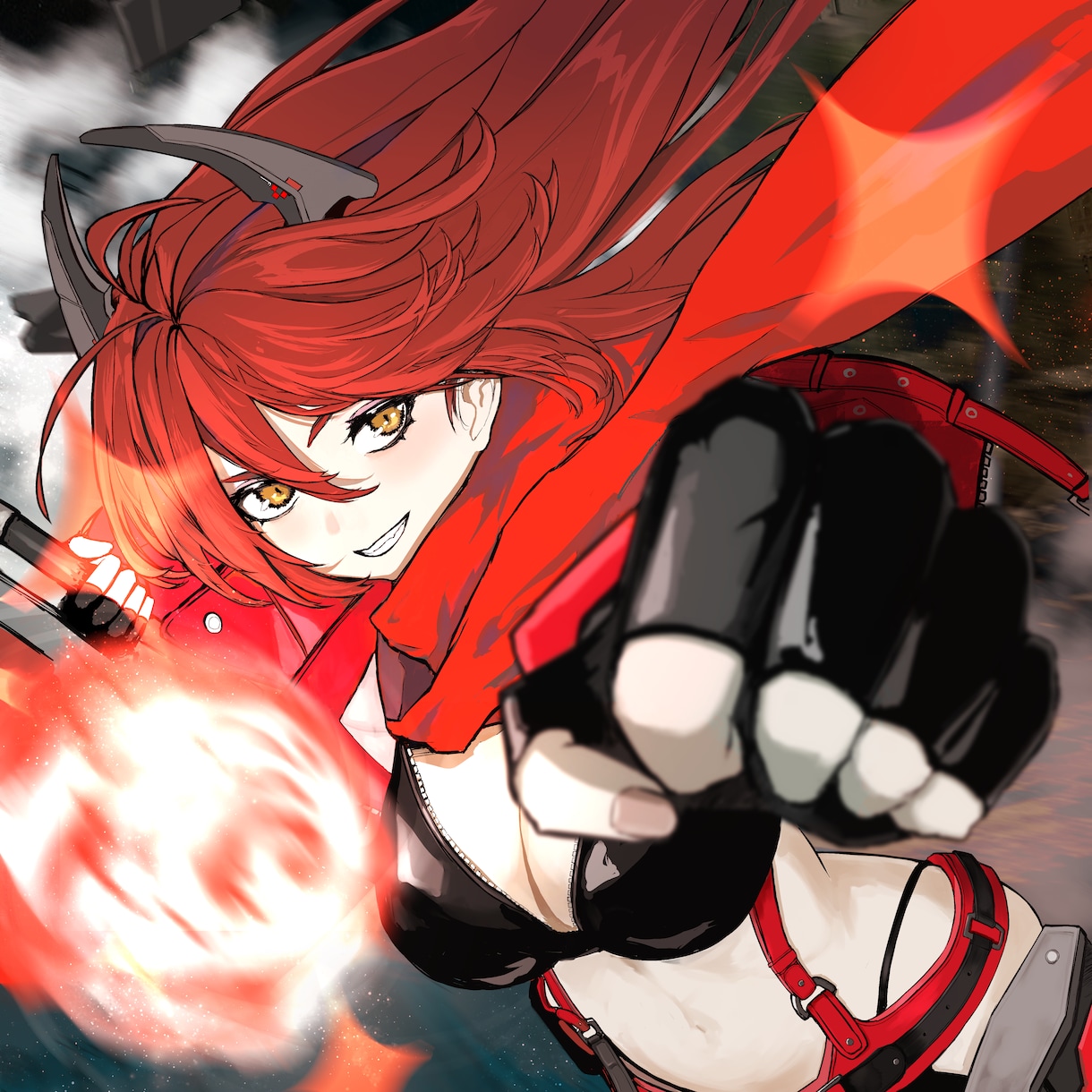 MVやサムネイル用の映えるキャラクター絵描きます SNSアイコン、web小説の表紙、音楽や動画用の絵などなど！ イメージ5