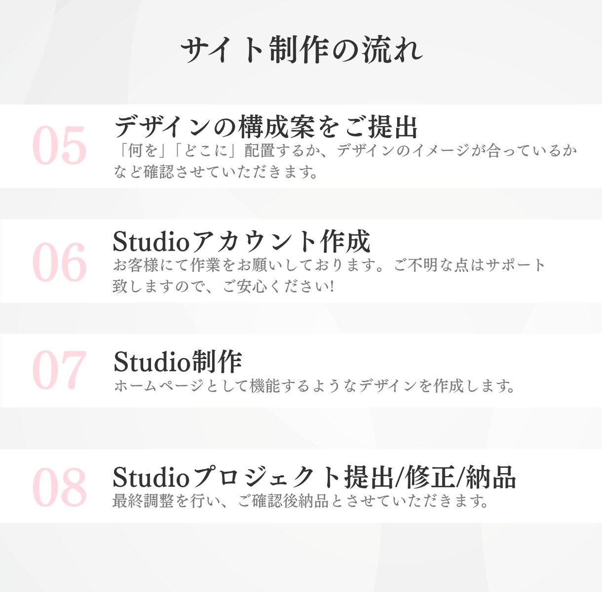 最安値!個人事業主様、中小企業様向けHP作ります 初めてのWebサイトに…分かりやすいHPをご提案 イメージ3