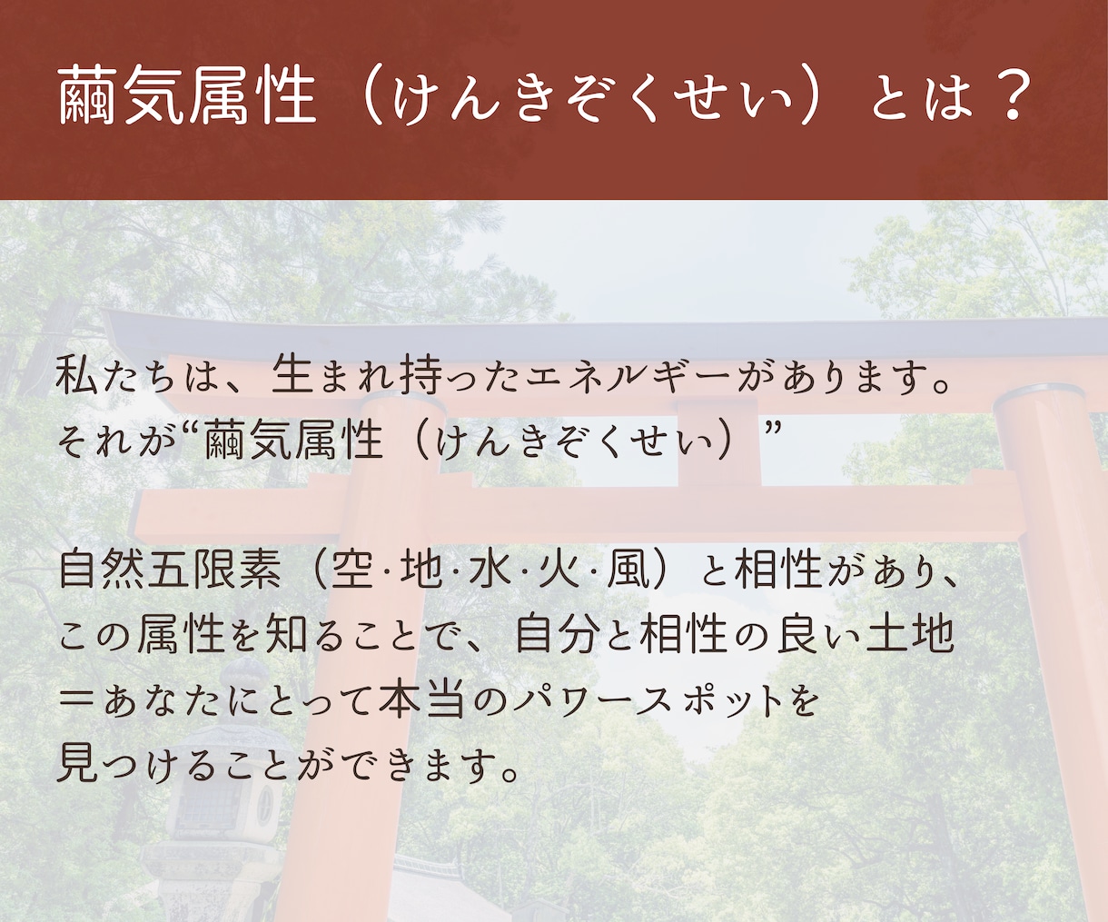 あなたの行くべき神社をお伝えします 導かれし神社のおかげでよい方向に向かっていました イメージ3