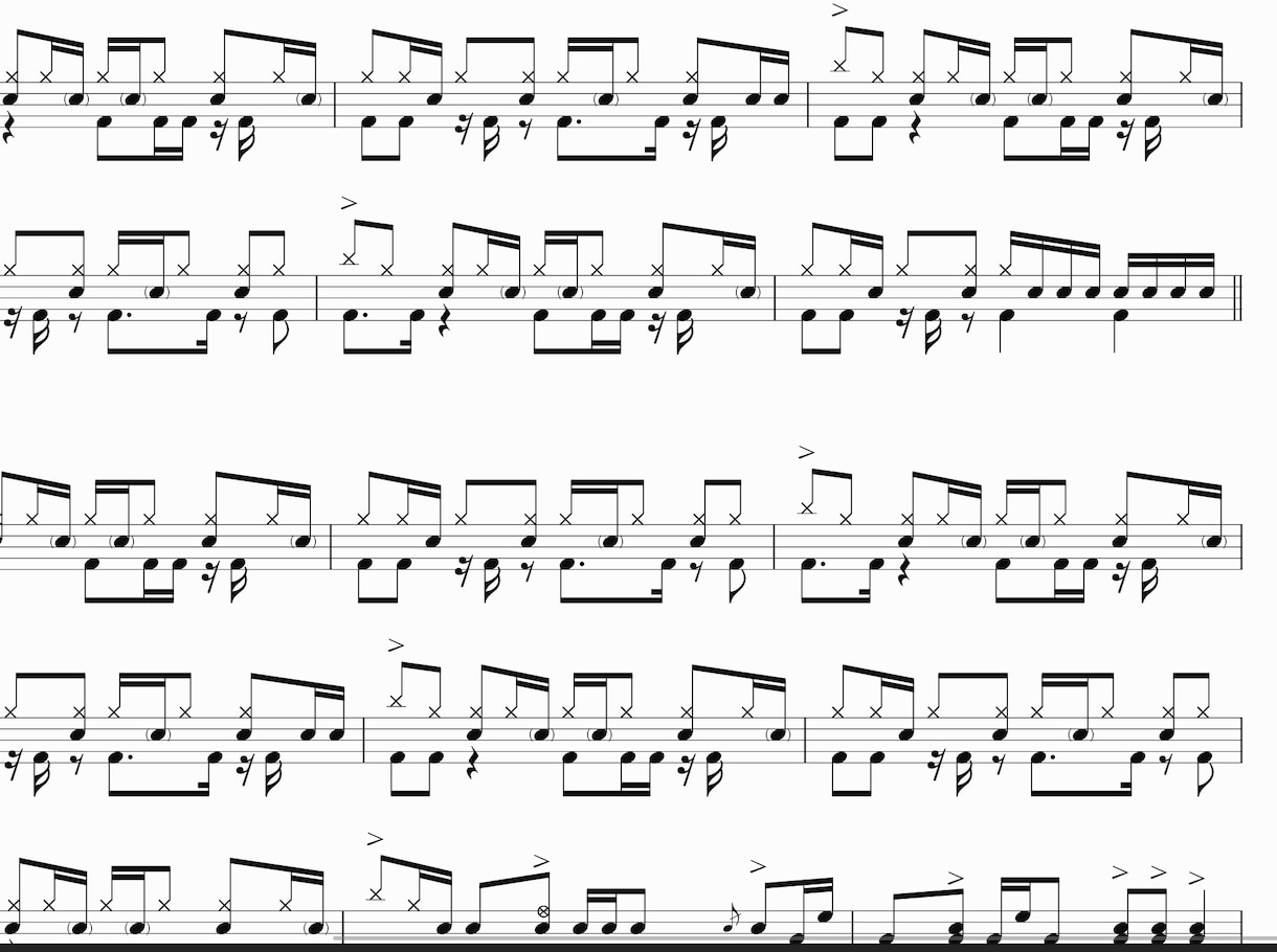 オリジナルのドラムトラック作成いたします あなただけのドラム音源が手に入る！ イメージ4
