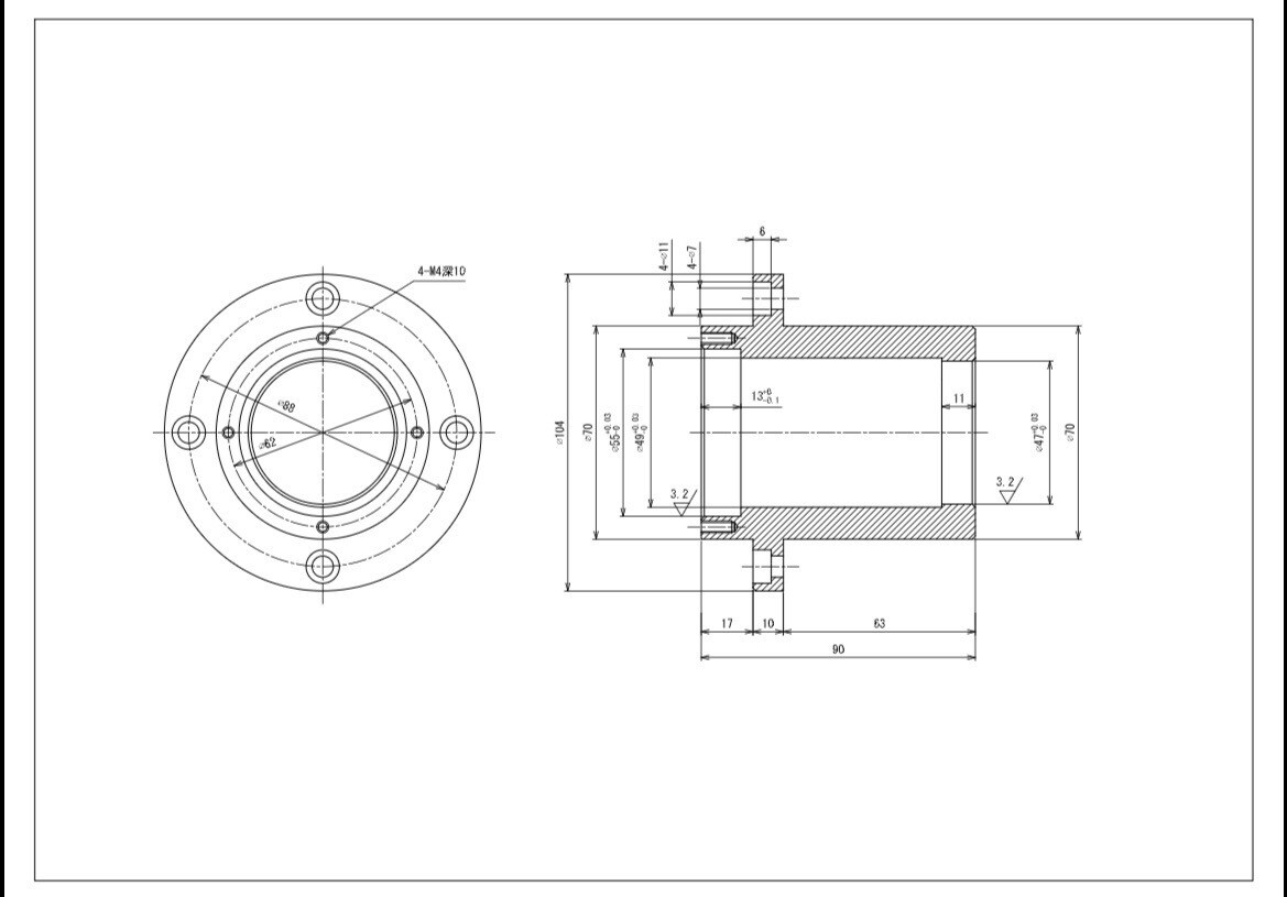 PDF・手書き図面を2D CADデータ化します 2D CADのトレースから図面作成・修正まで丁寧に対応します イメージ4