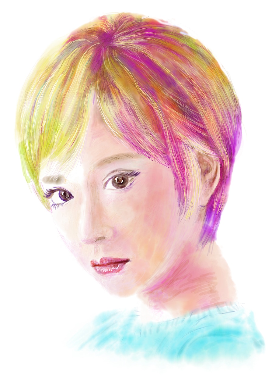 優しいタッチの似顔絵描きます 大切な方への誕生日プレゼントにいかがでしょうか？ イメージ1
