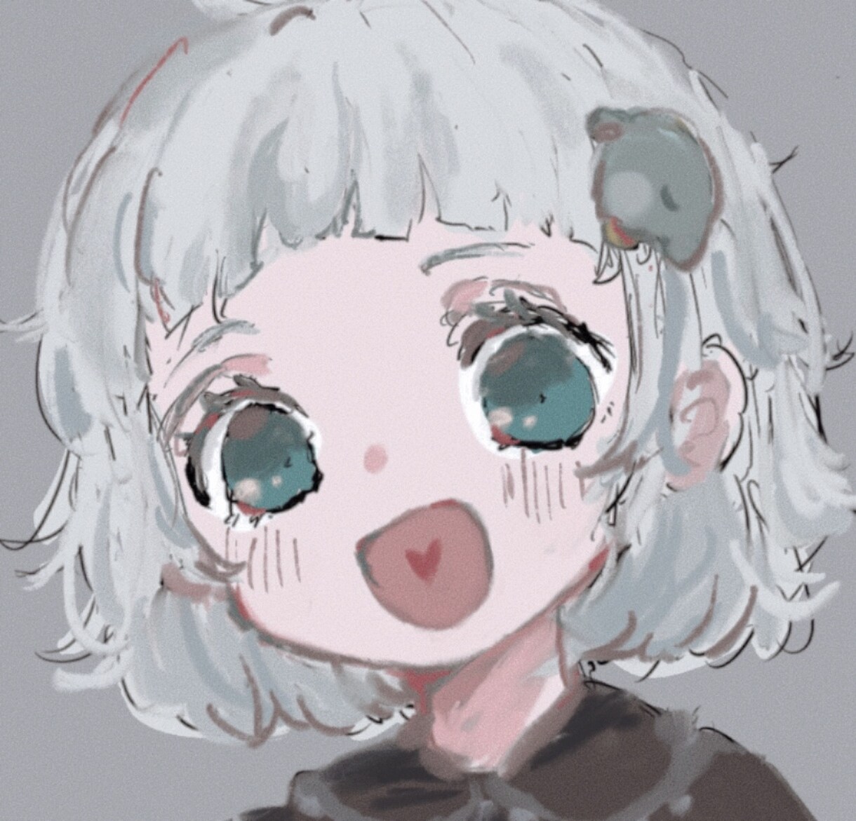 ラフなタッチを活かした厚塗りSNSアイコン描きます 質感と表情で目を惹く、あなただけの一枚を。 イメージ4