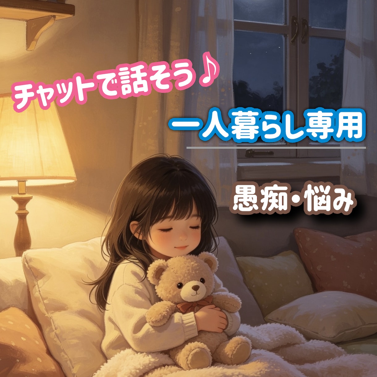 一人暮らしの方専用★愚痴・雑談も聴きます 「友達感覚でOK」「否定しません心のゴミ箱にどうぞ！ イメージ1