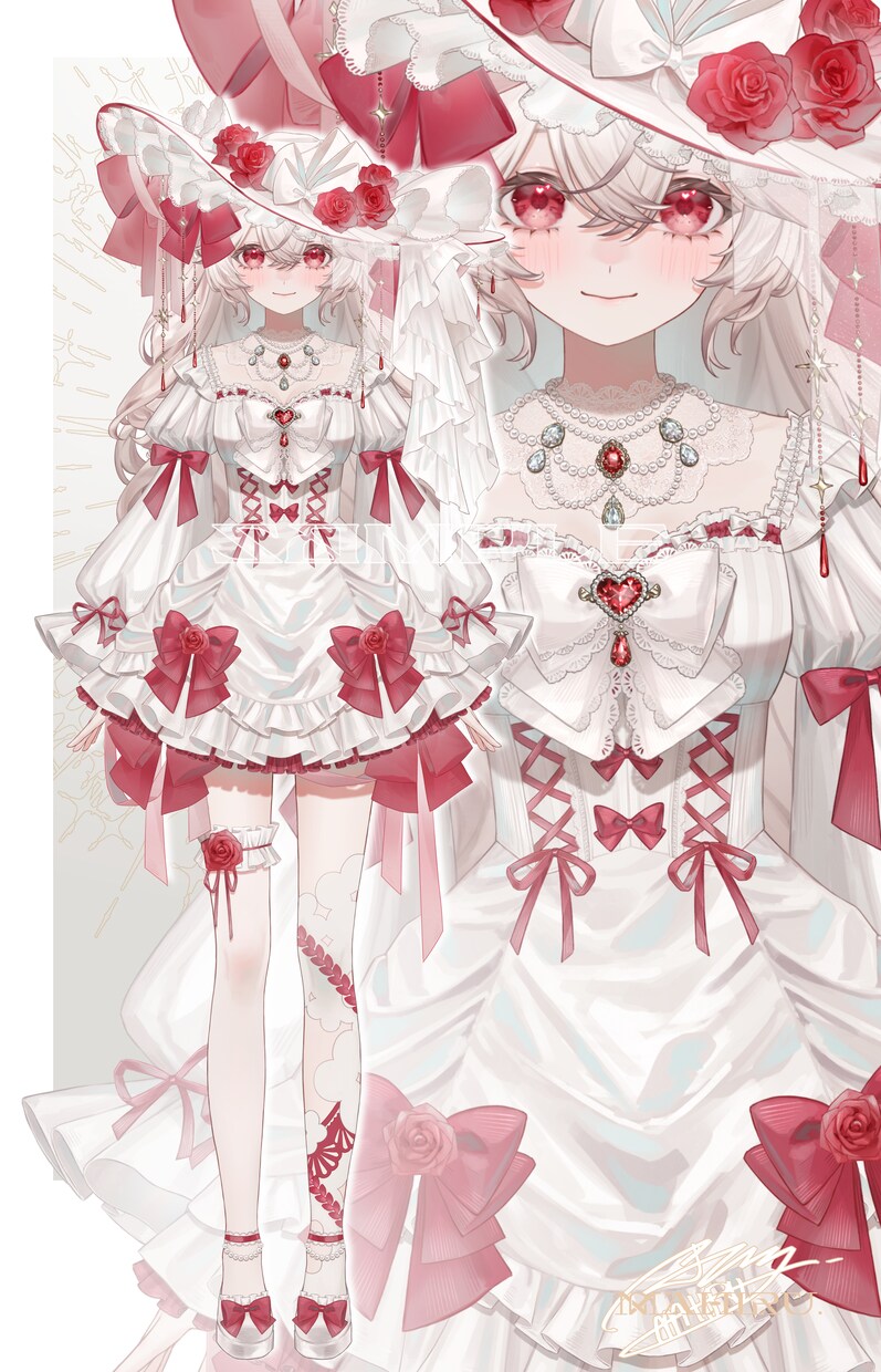 キャラクターイラスト、1枚絵制作します キャラクターデザイン込み、新衣装なども対応可能です。 イメージ5