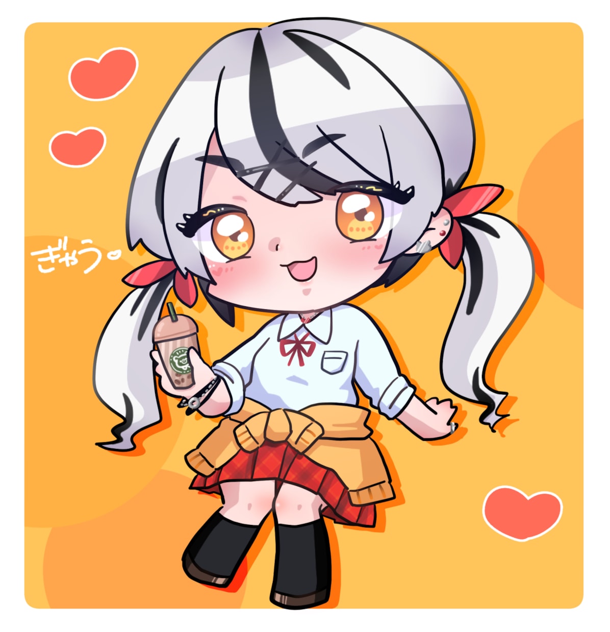 即日対応！かわいいイラストを製作します かわいいSDキャライラストを最安値でお届け！ イメージ3