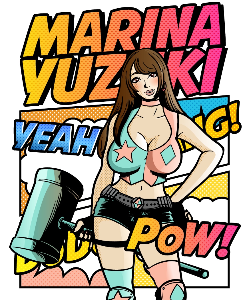 アメコミ風イラスト作成します かっこいいアメコミ風ヒーローのイラストです。 イメージ2