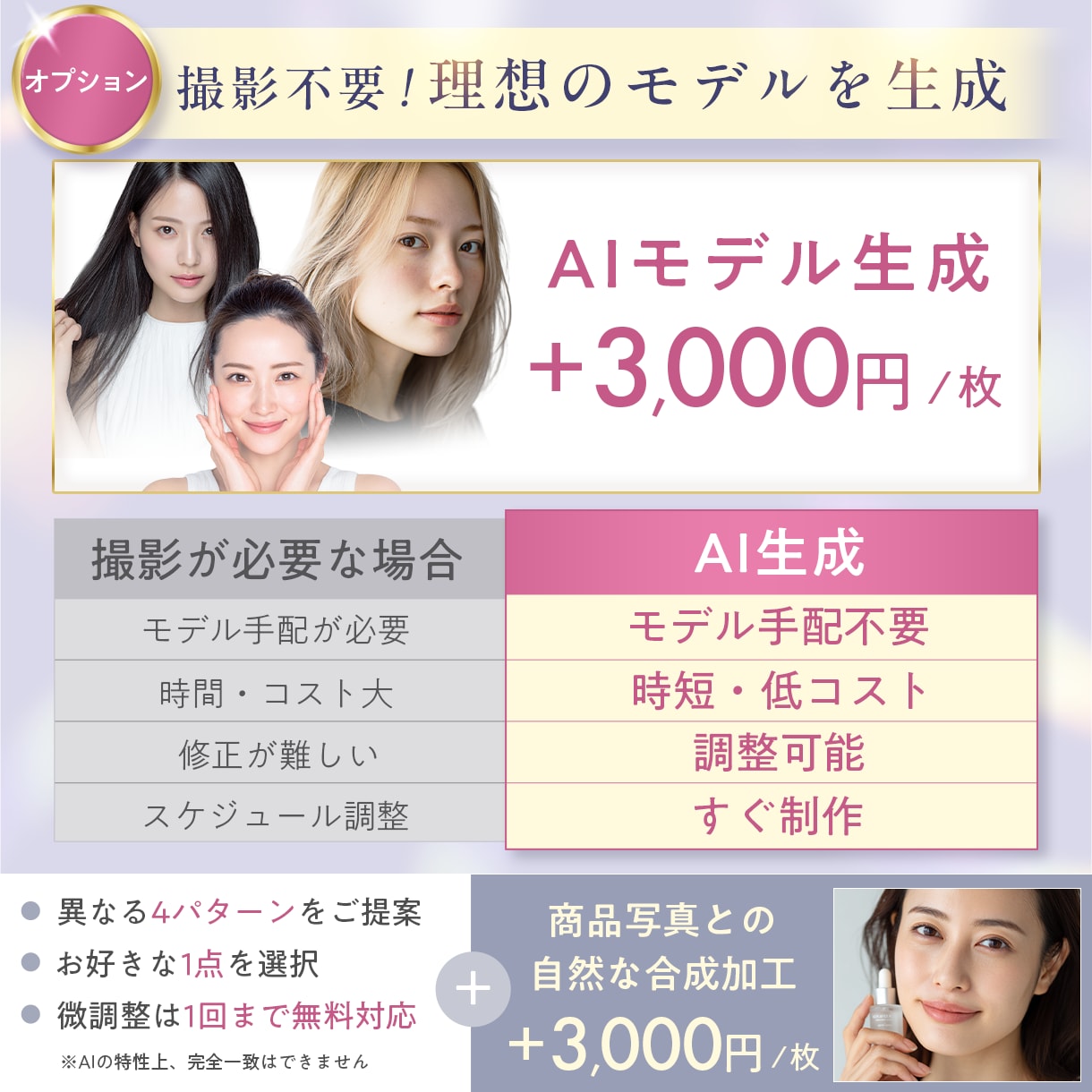 女性向け商品画像（Amazon・楽天）を制作します 購買導線を意識した構成で丁寧に制作いたします イメージ4