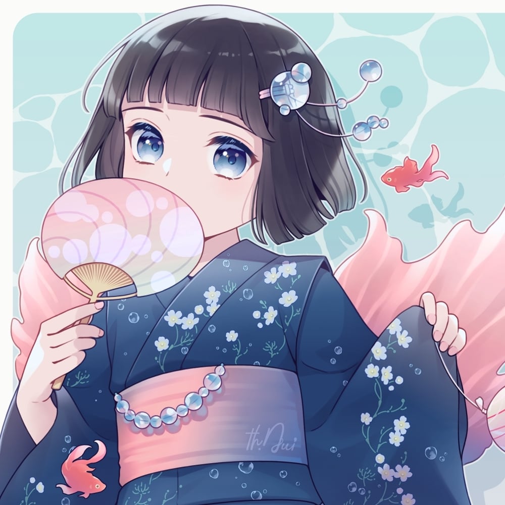 キャラクターや一枚絵をお描きします [繊細なタッチと透明感のある色彩でキャラの魅力を表現します] イメージ1